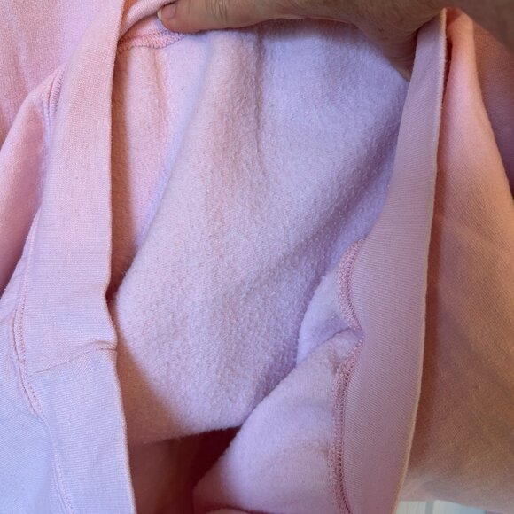 In My Aggie Era Pink Colored Oversized Long Sleeve Sweatshirt - Large - Picture 6 of 6